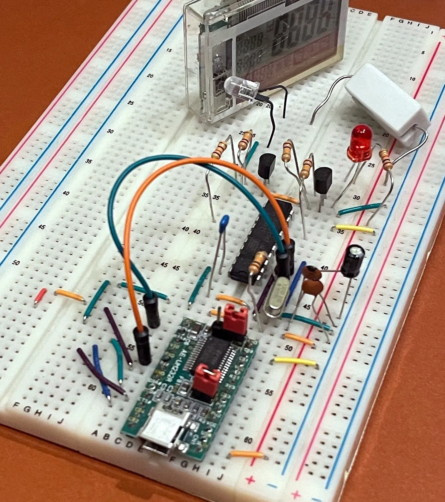 PrecIRを用いた書き込みの様子